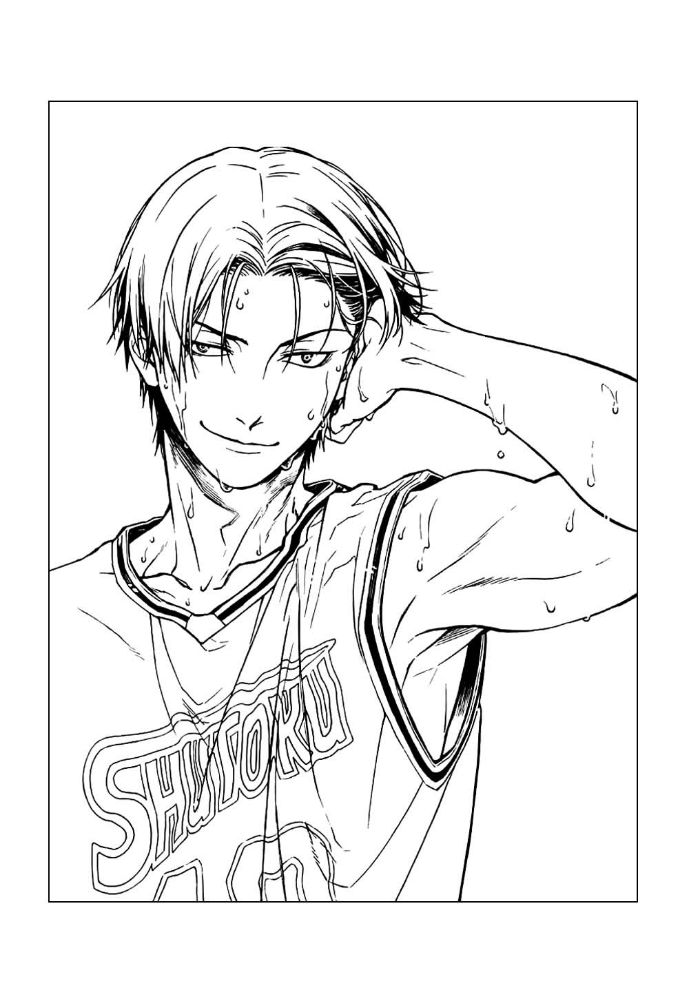Desenho de Kuroko no Basket