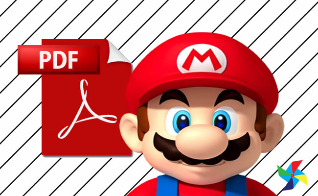 Desenhos de Mario Bros Baby em PDF