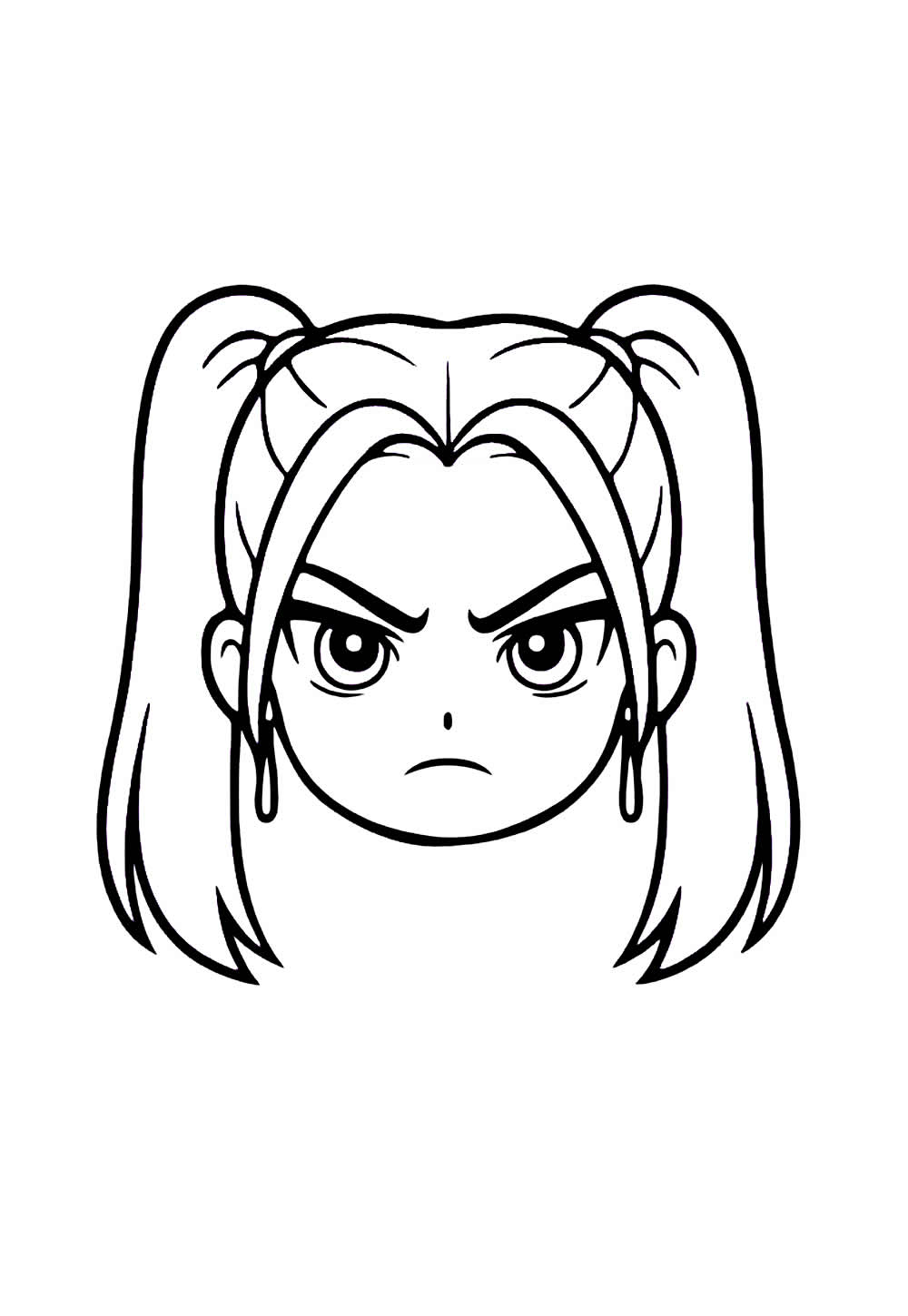 Miru Baby para colorir