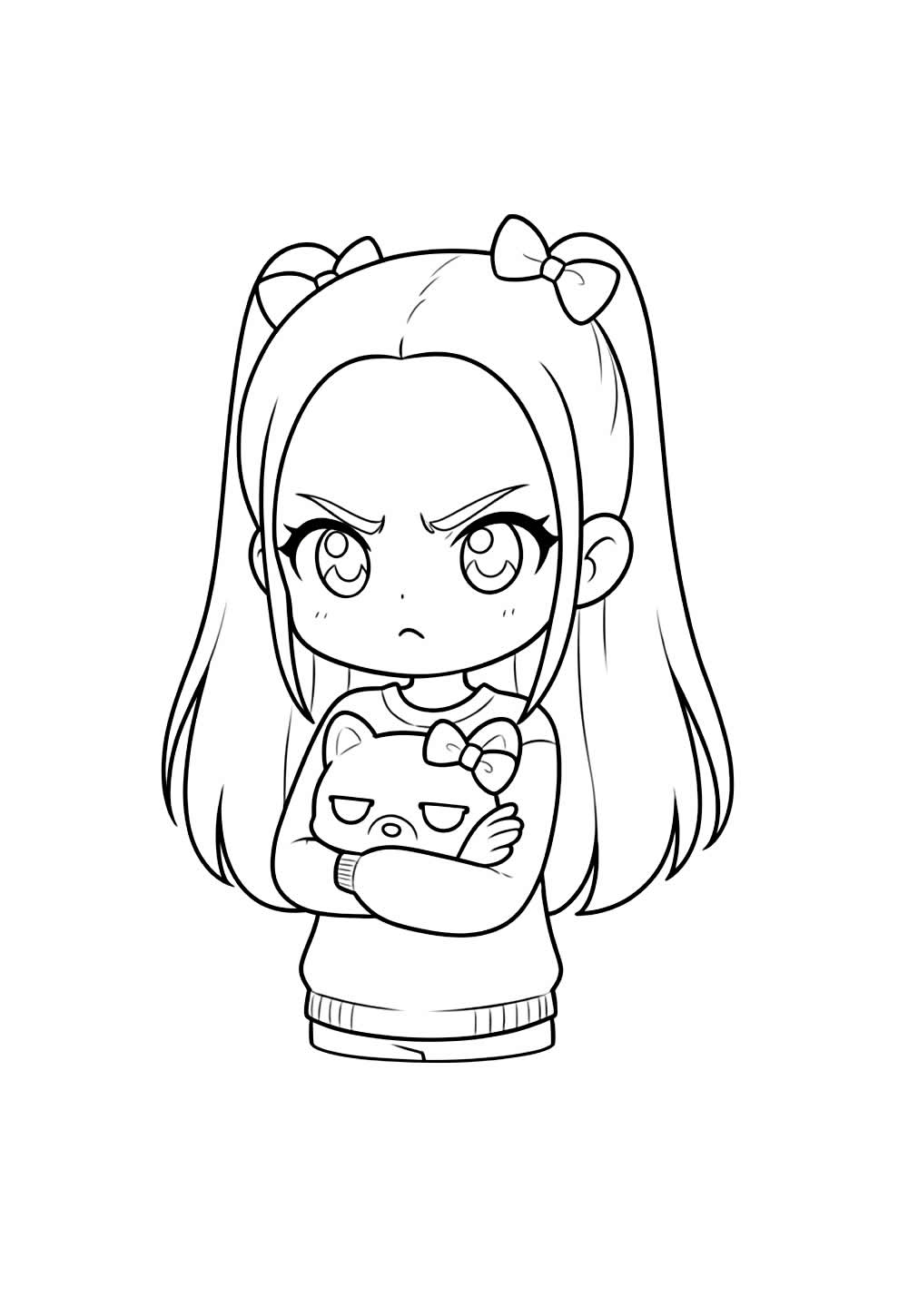 Desenho de Miru Baby para colorir