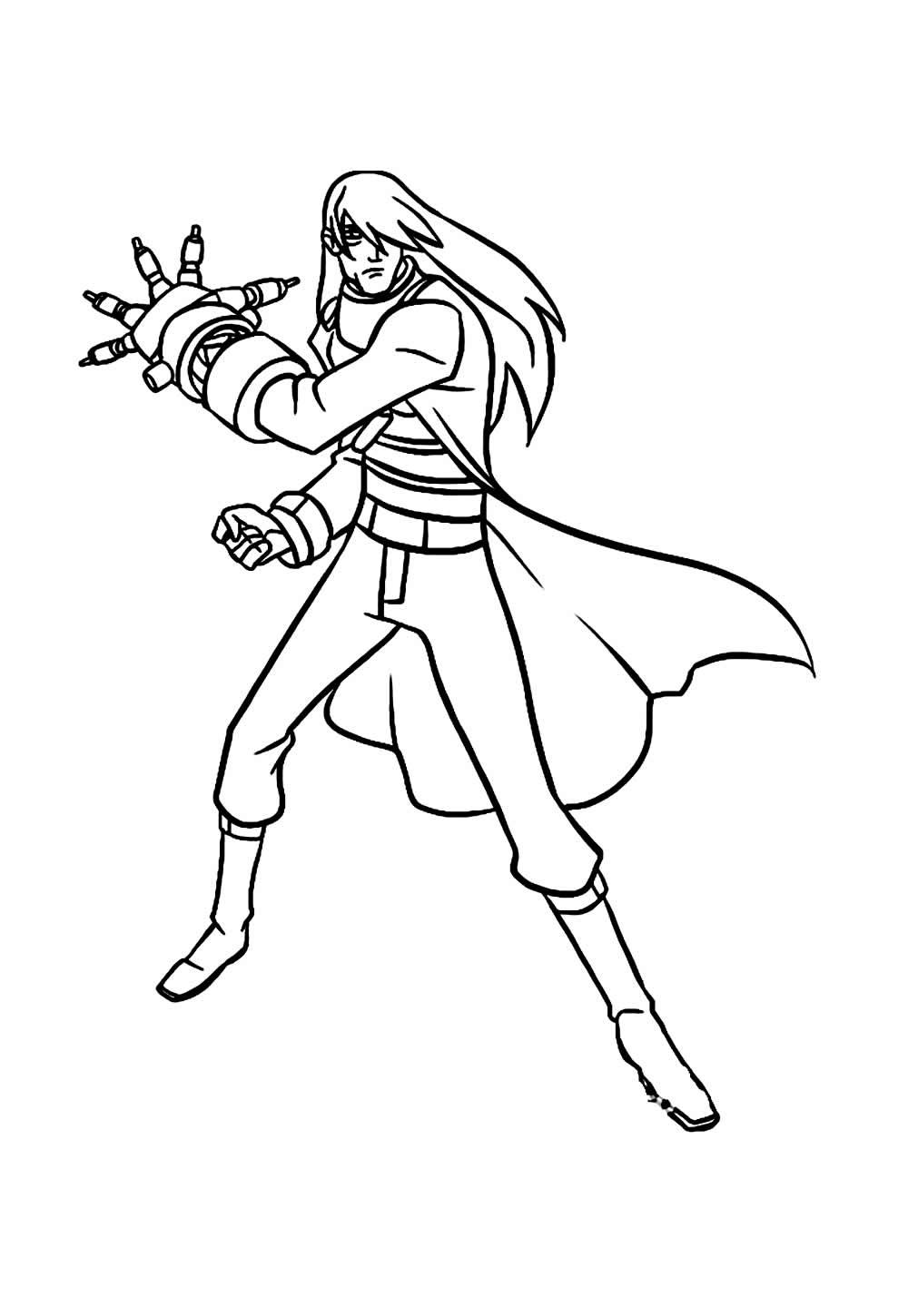 Desenho de Mutante Rex