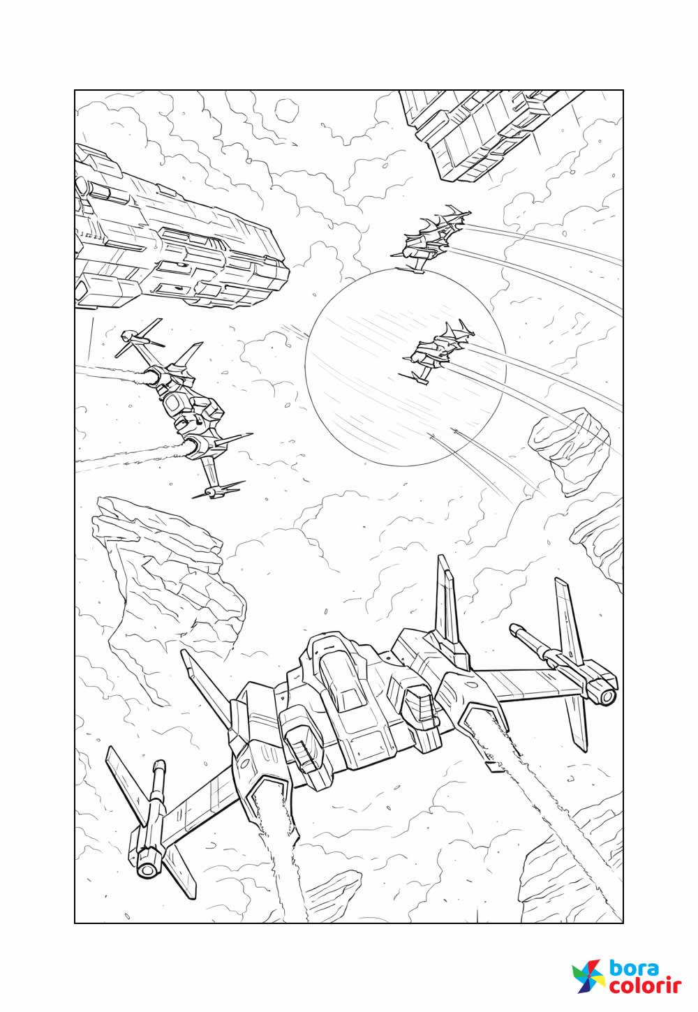 Nave Espacial para pintar