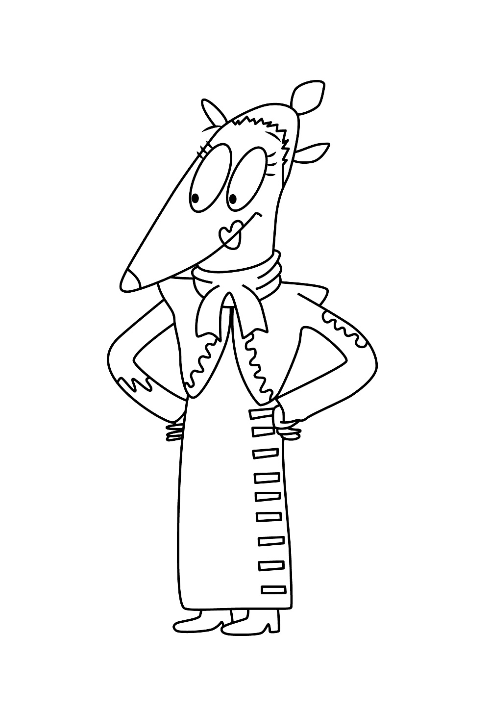 Desenho de O Acampamentto de Lazlo para colorir