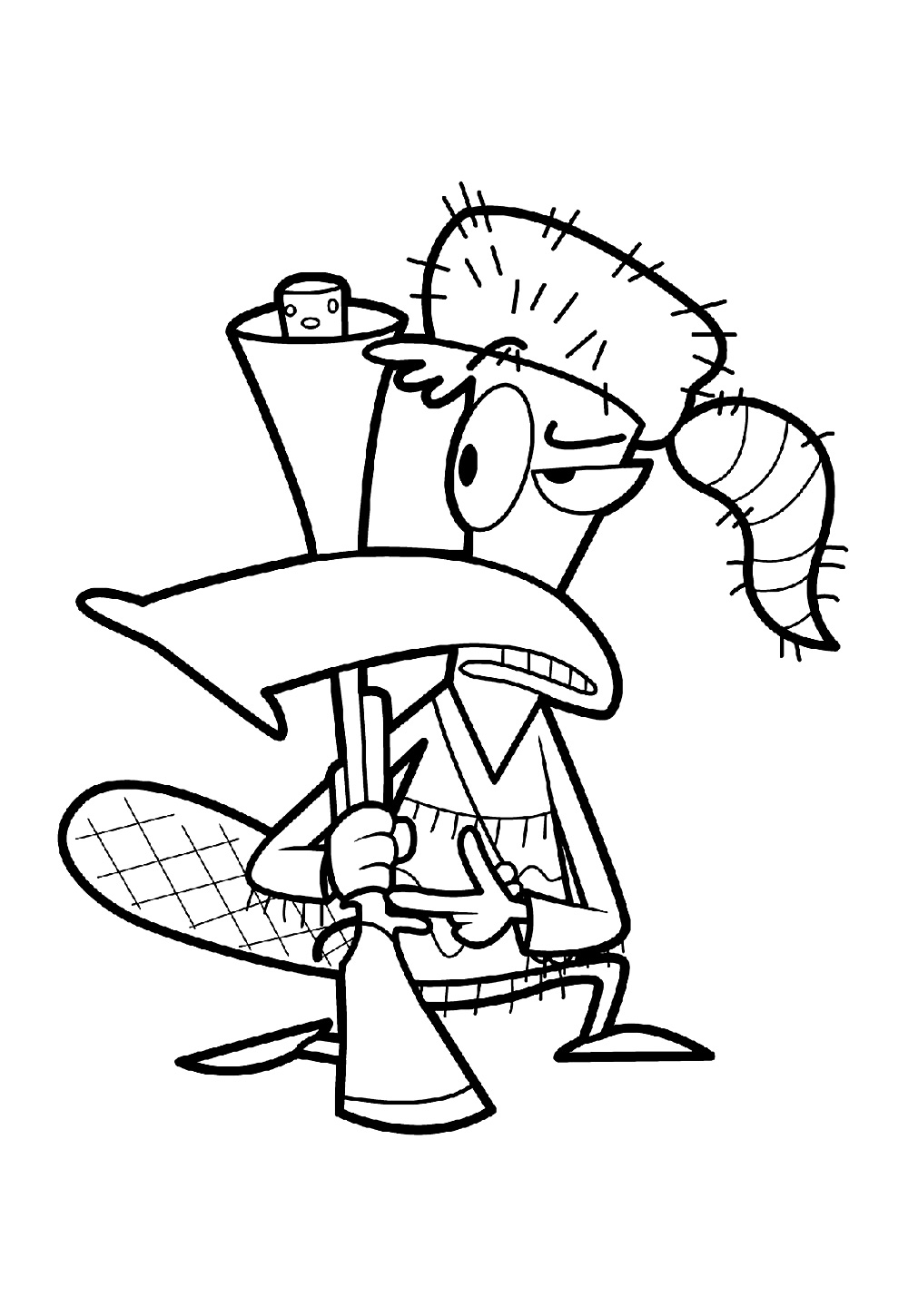 Desenhos O Acampamentto de Lazlo para colorir