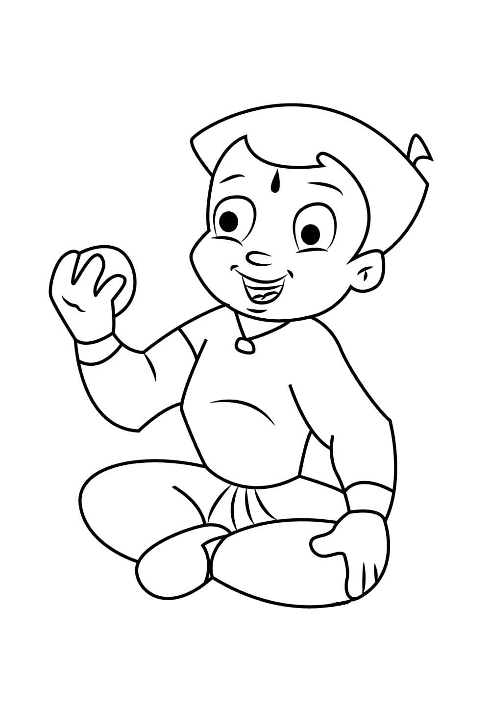 Desenho do Pequeno Poderoso Bheem