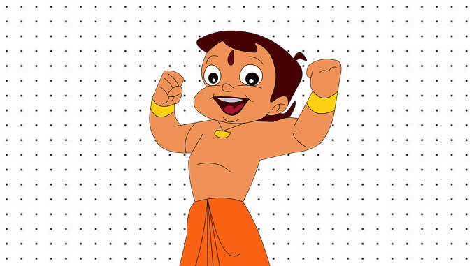 Desenhos de O Pequeno Poderoso Bheem para colorir