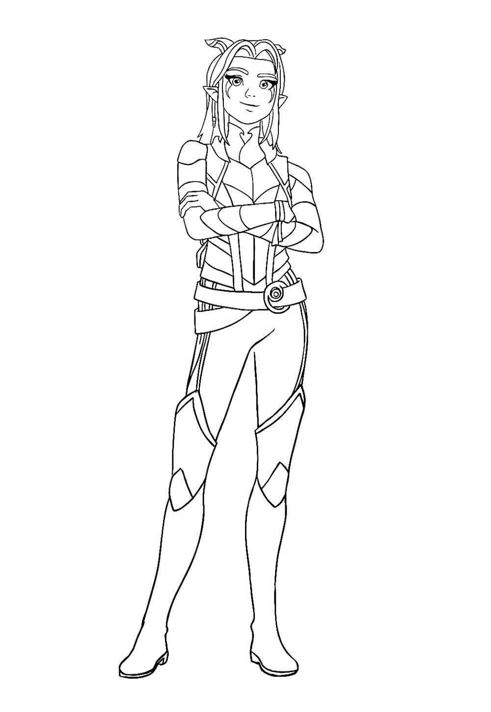 Desenho de O Príncipe Dragão