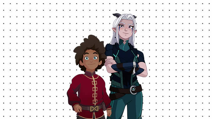 Desenho de O Príncipe Dragão para colorir