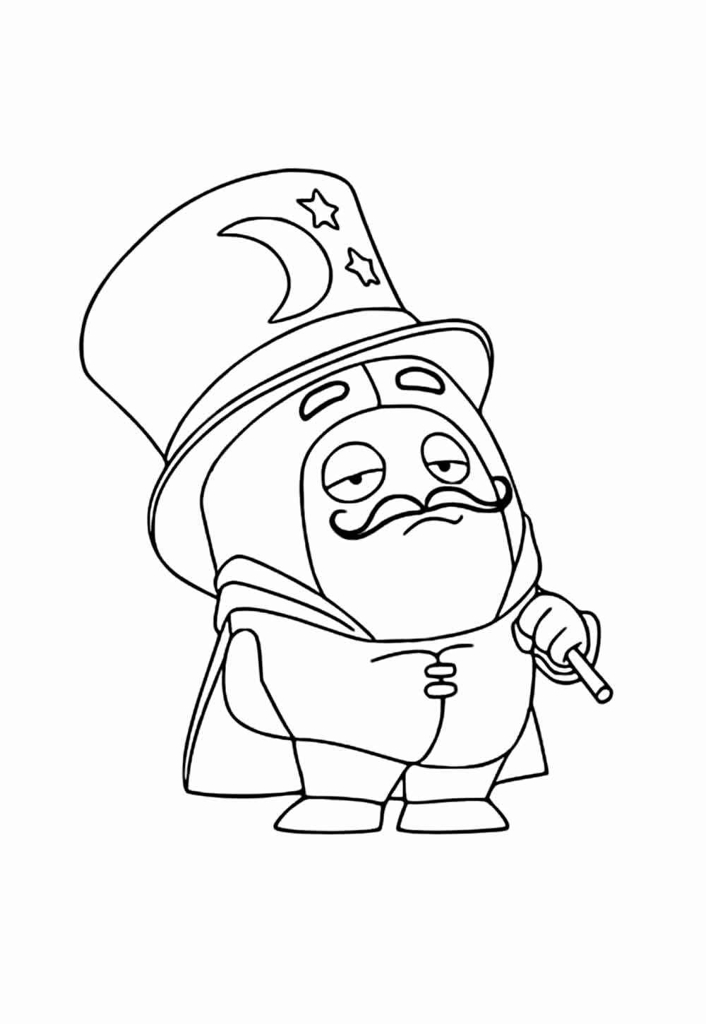 Oddbods para colorir