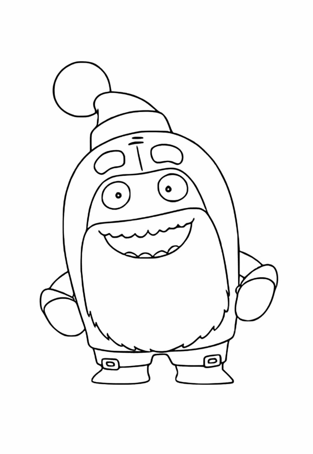Desenho de Oddbods para colorir
