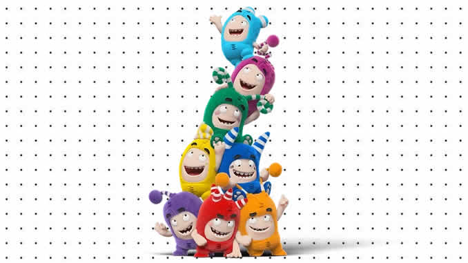 Desenhos de Oddbods para colorir