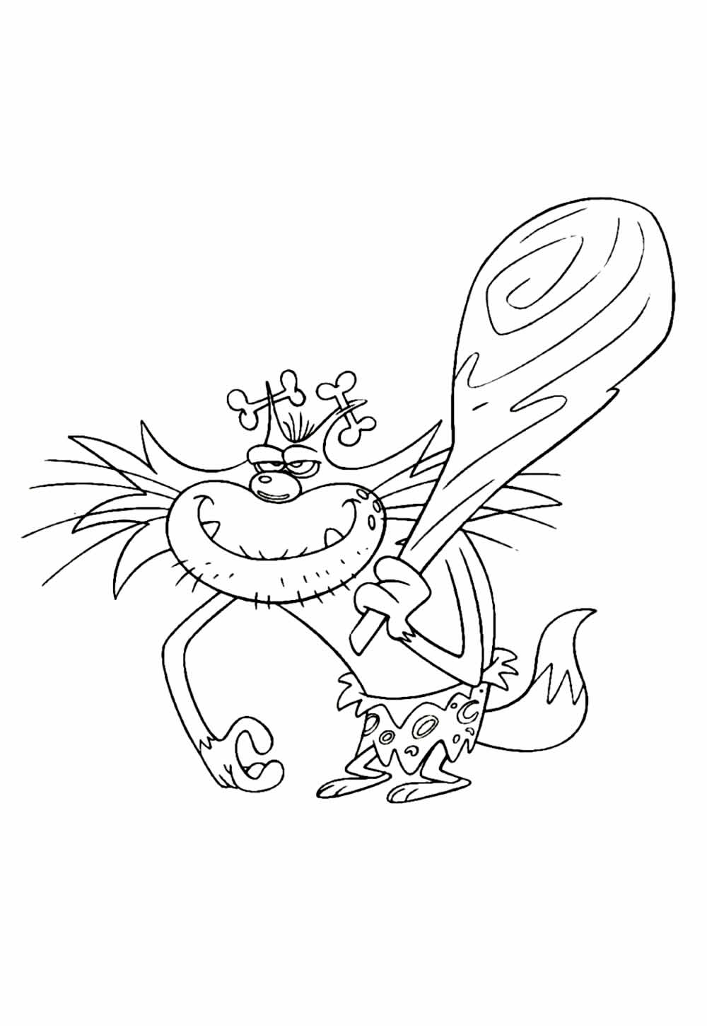 Desenhos de Oggy e as Baratas Tontas para colorir