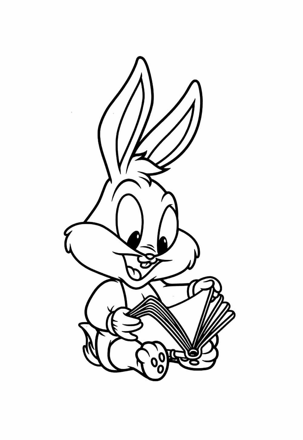 Desenho de Pernalonga Baby