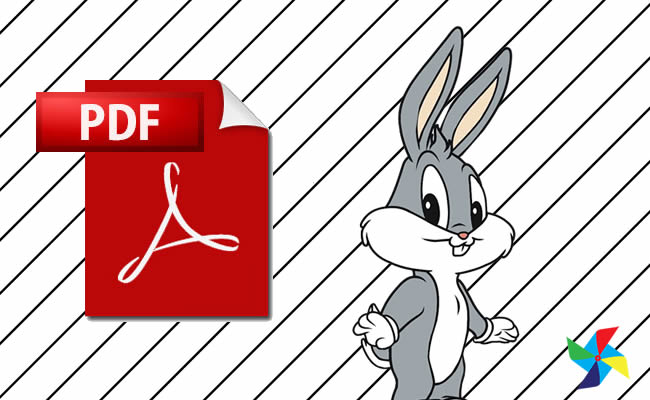 Desenhos de Pernalonga Baby em PDF