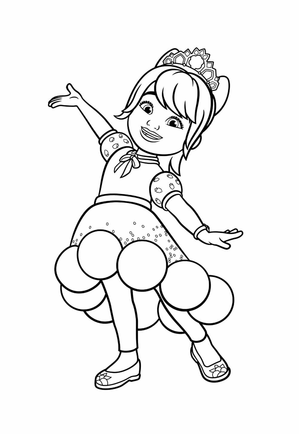 Desenho de Princesa do Poder