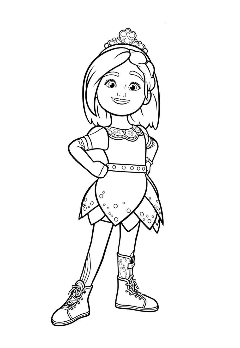 Desenho de Princesa do Poder