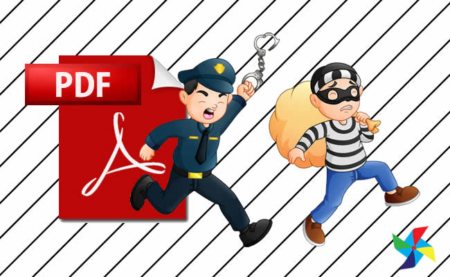 Desenhos de Polícia e Ladrão em PDF