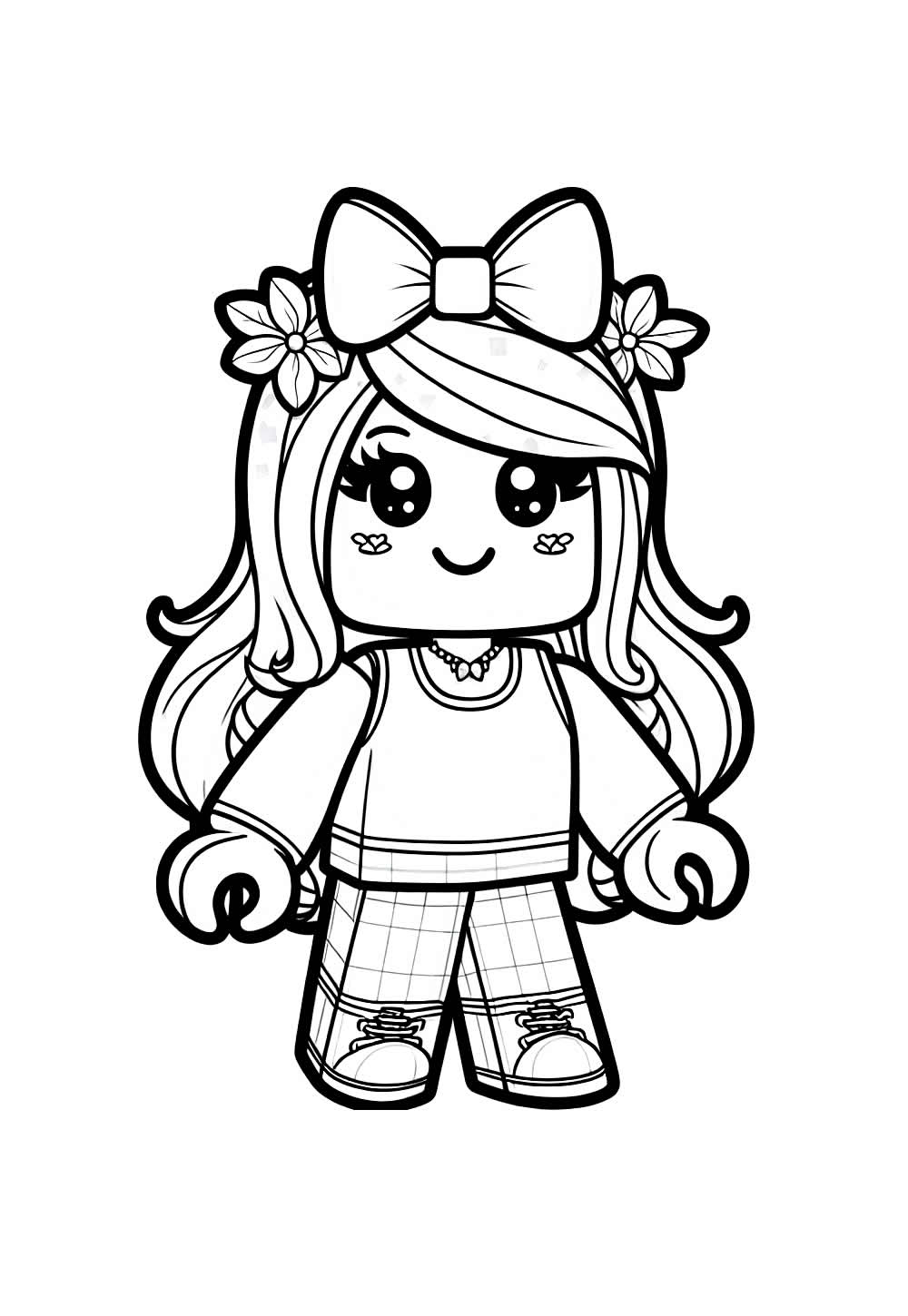 Desenho de Roblox Baby para colorir