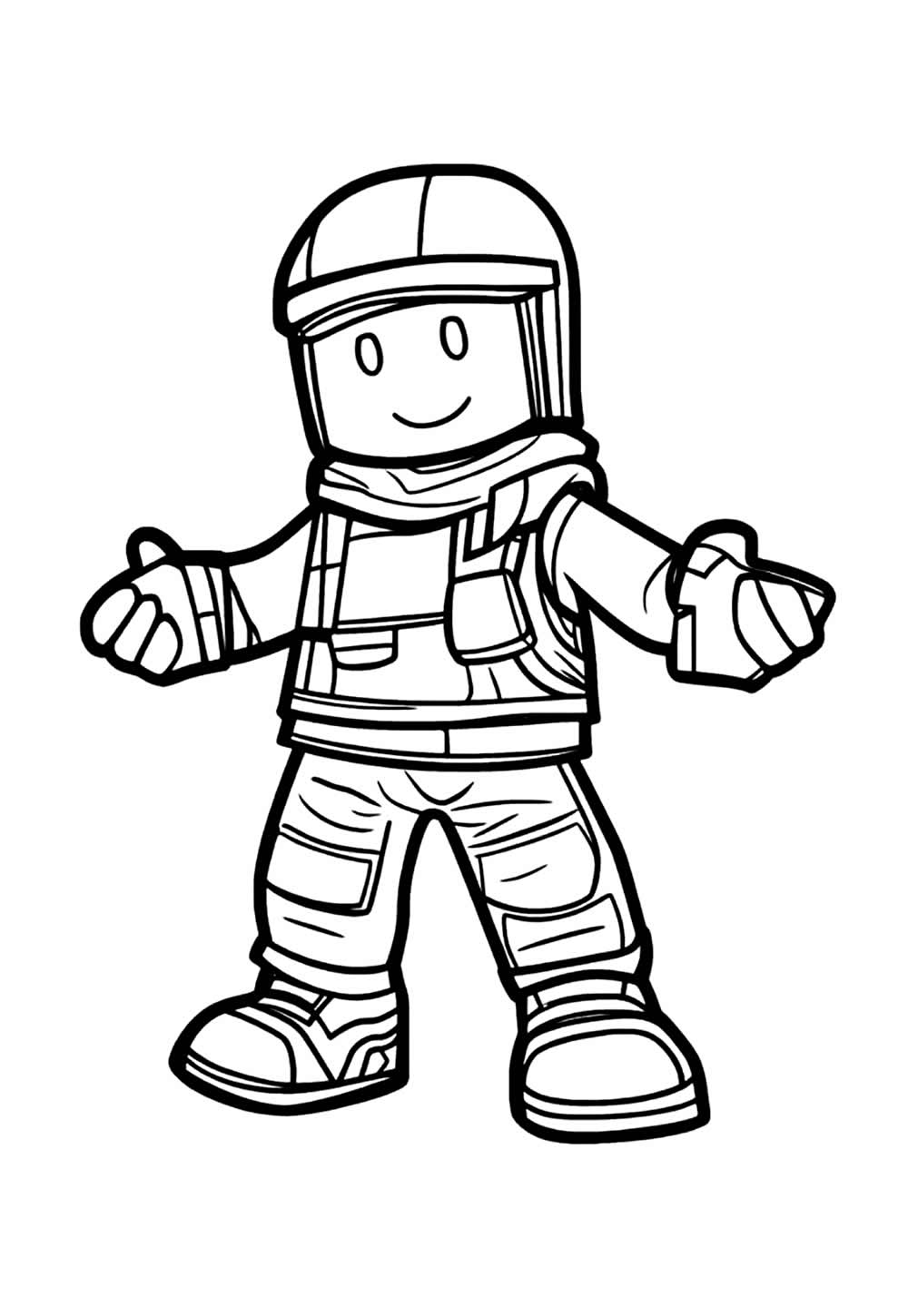 Desenho de Roblox Baby