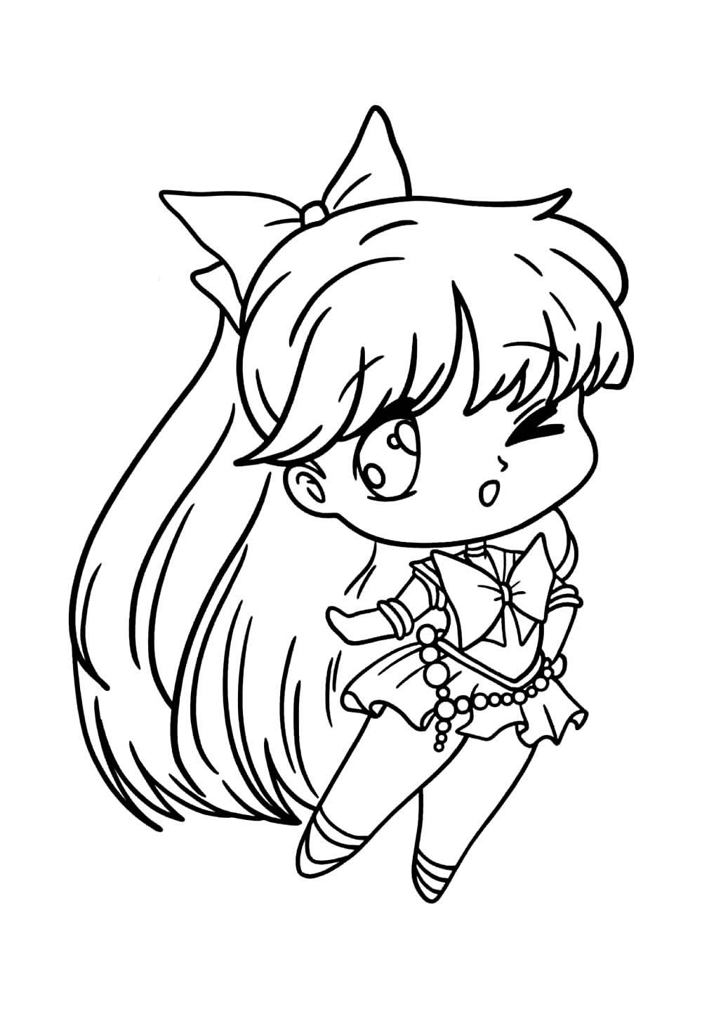 Desenho de Sailor Moon Baby para colorir