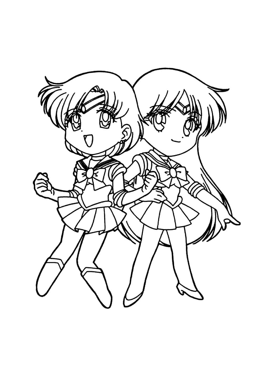 Sailor Moon Baby para colorir