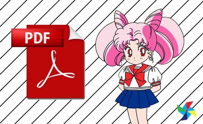 Desenhos de Sailor Moon Baby em PDF