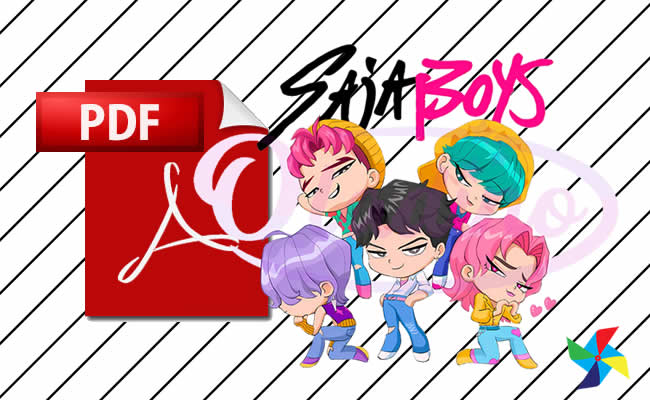 Desenhos de Saja Boys Baby em PDF