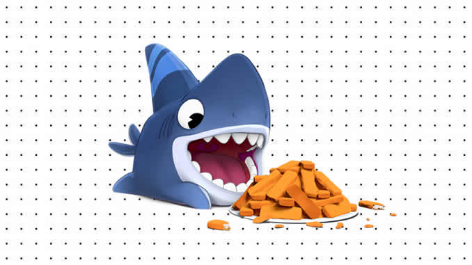 Desenhos de Sharkdog para colorir