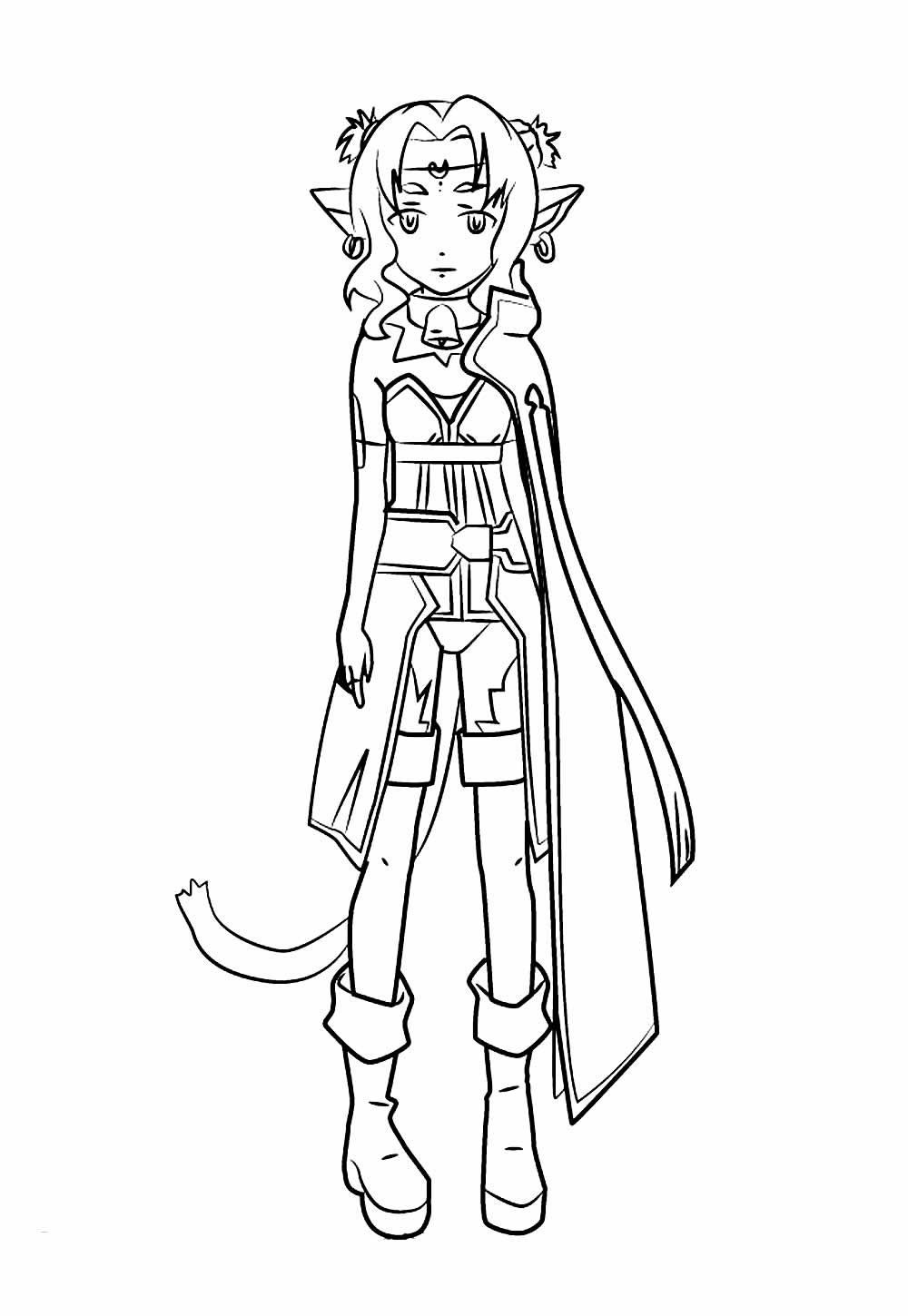 Desenho de Sword Art Online