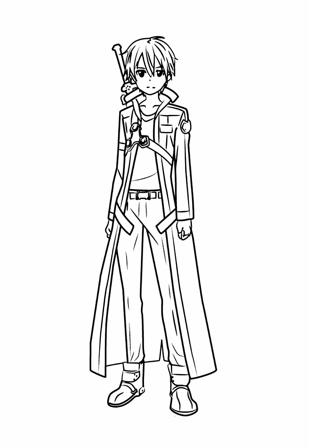 Desenho Sword Art Online
