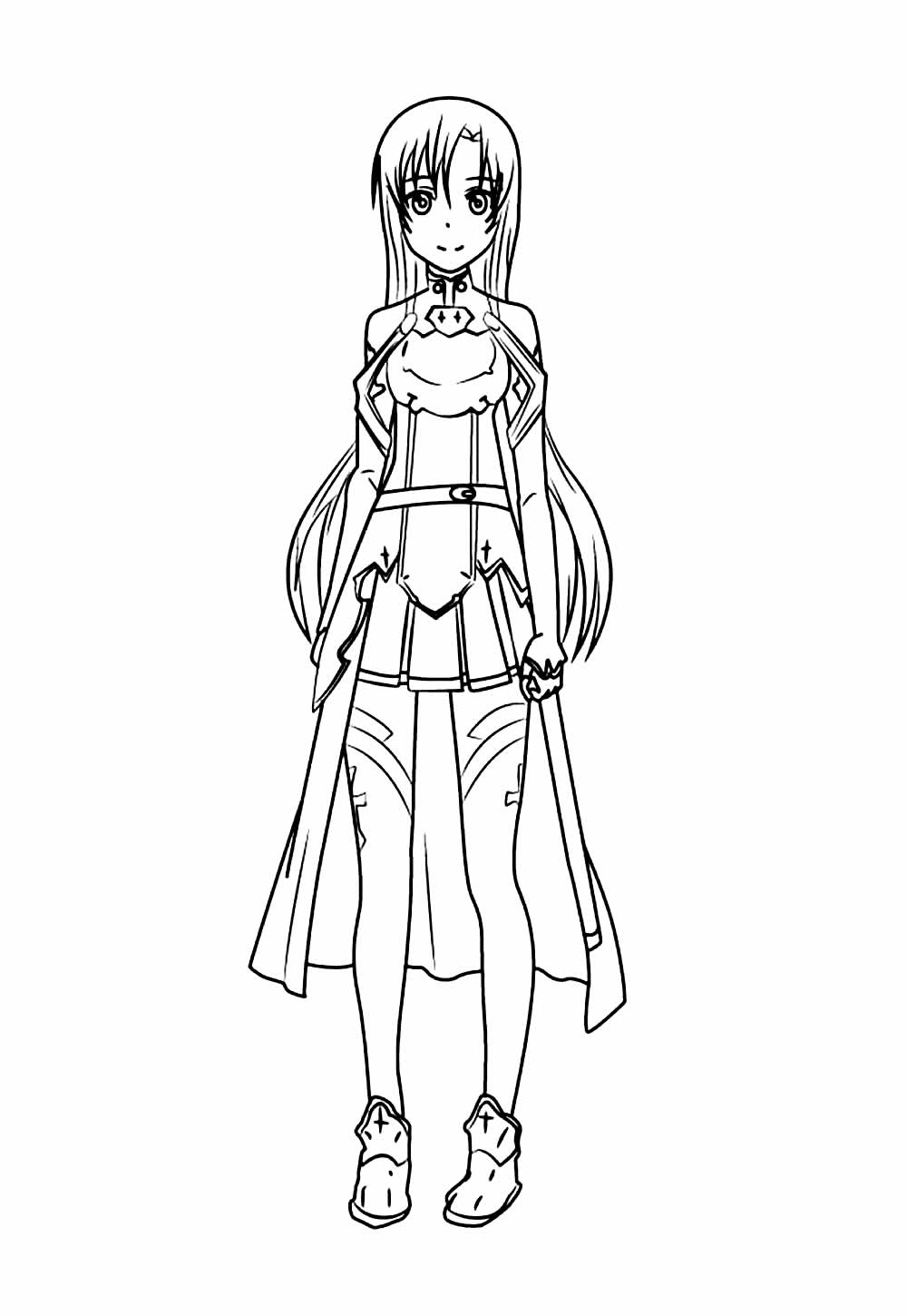 Desenho Sword Art Online