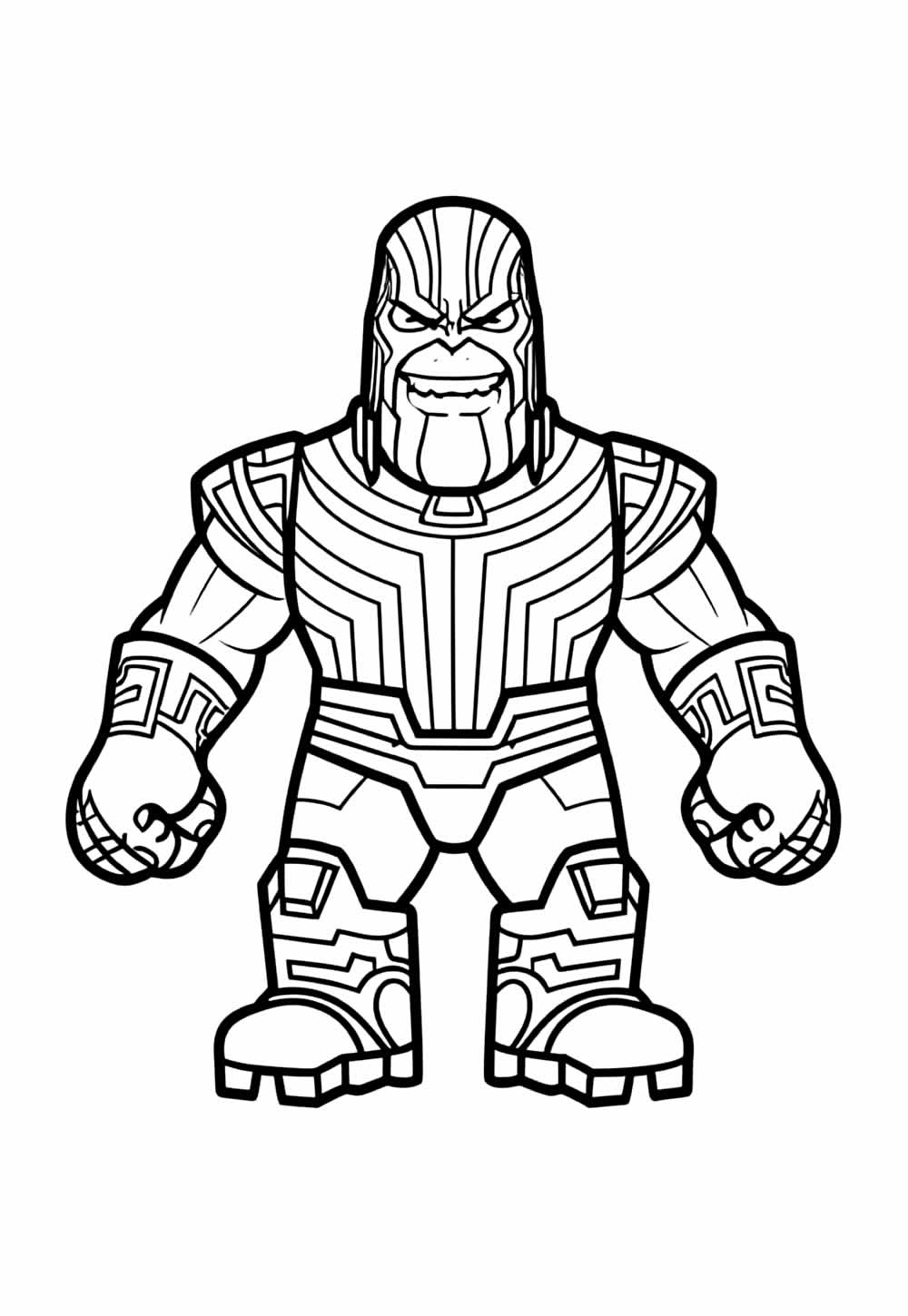 Desenho de Thanos Baby