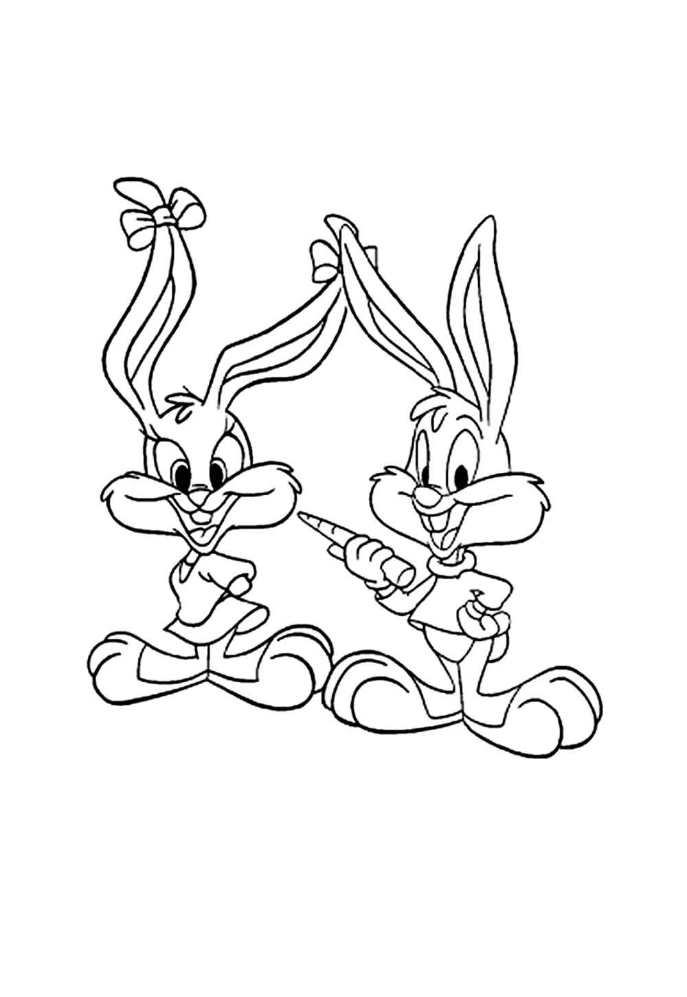 Desenho de Tiny Toons para colorir
