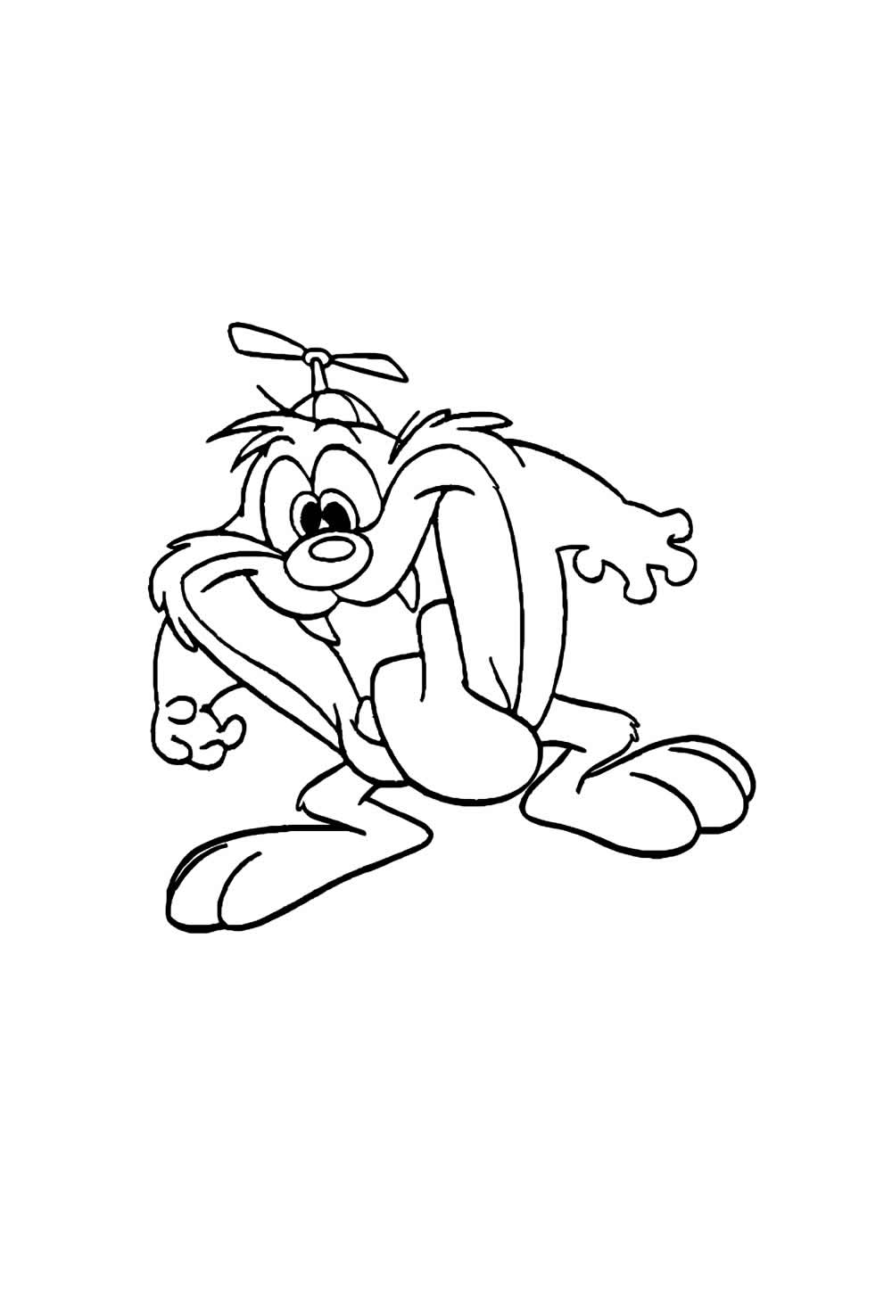 Desenho de Tiny Toons para pintar
