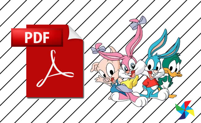 Desenhos de Tiny Toons em PDF