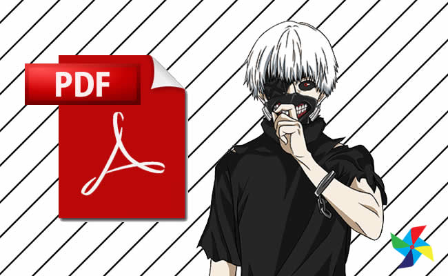 Desenhos de Tokyo Ghoul em PDF