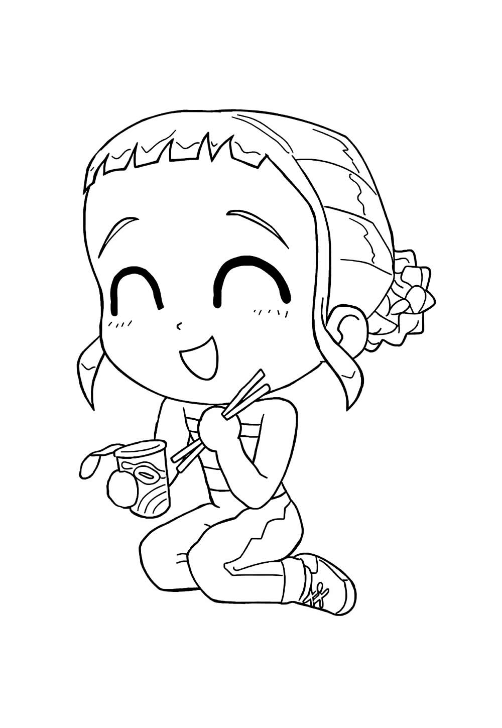 Desenho de Zoey Baby