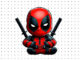 Desenhos de Deadpool Baby para colorir