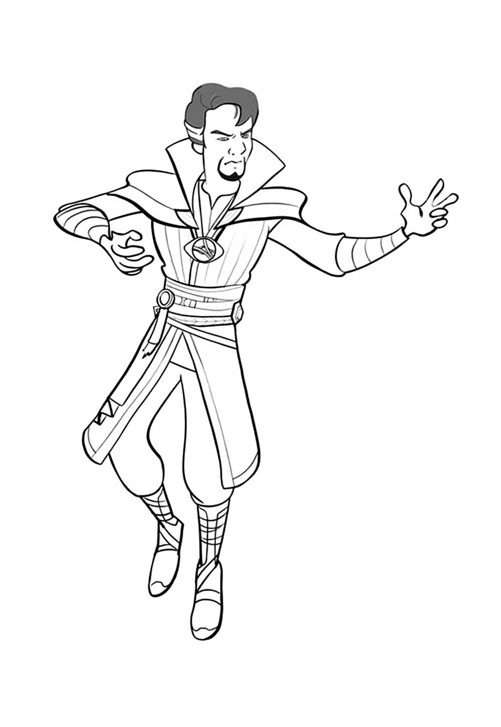 Desenho Doutor Estranho