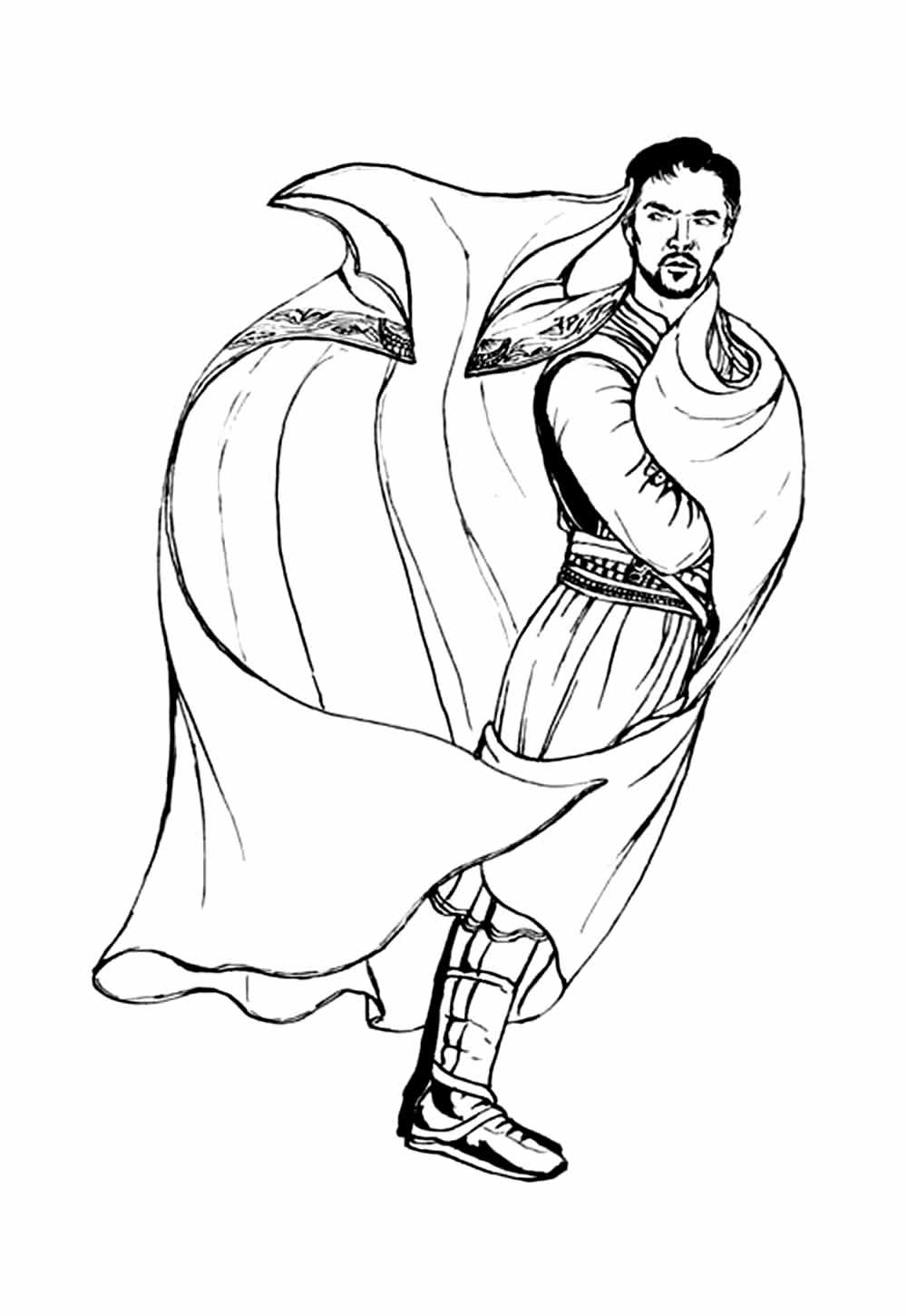 Desenho Doutor Estranho