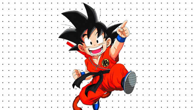 Desenhos de Goku Baby para colorir