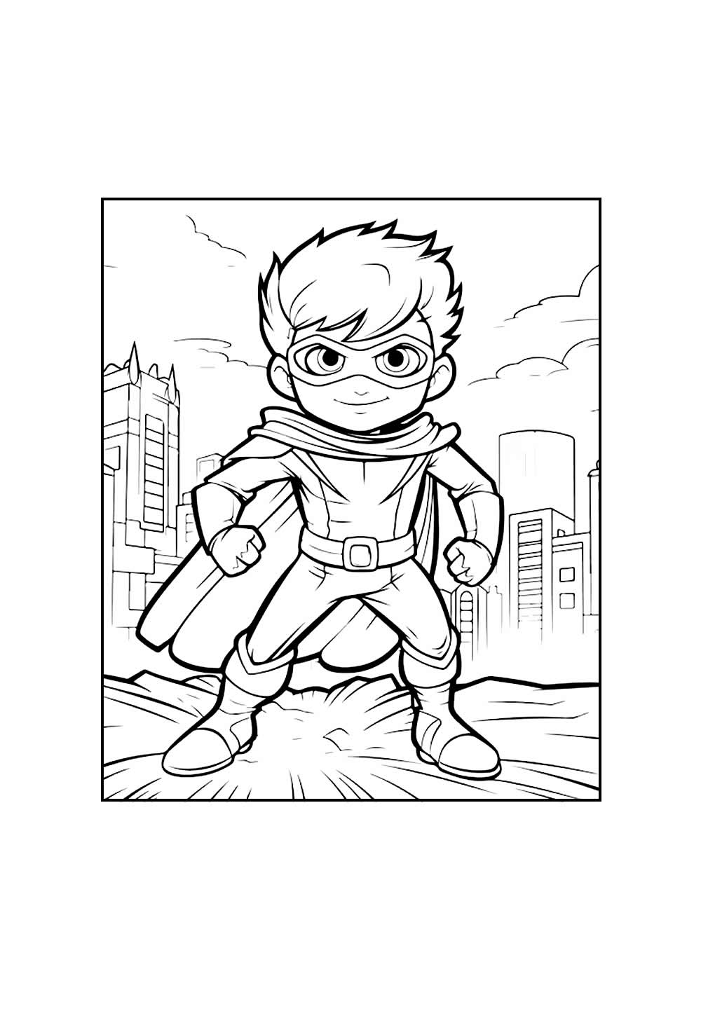 Lanterna Verde Baby para colorir