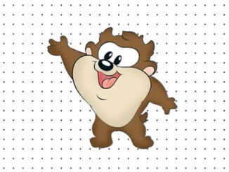 Desenhos de Baby Taz para colorir