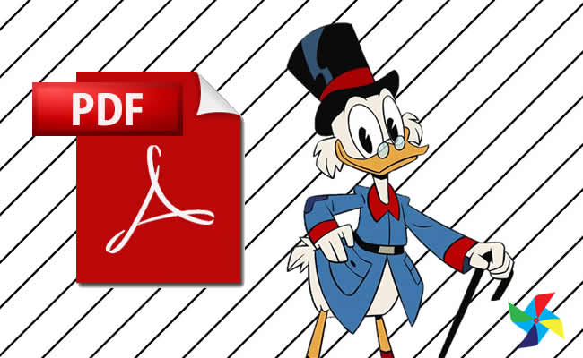 Desenhos do Tio Patinhas em PDF