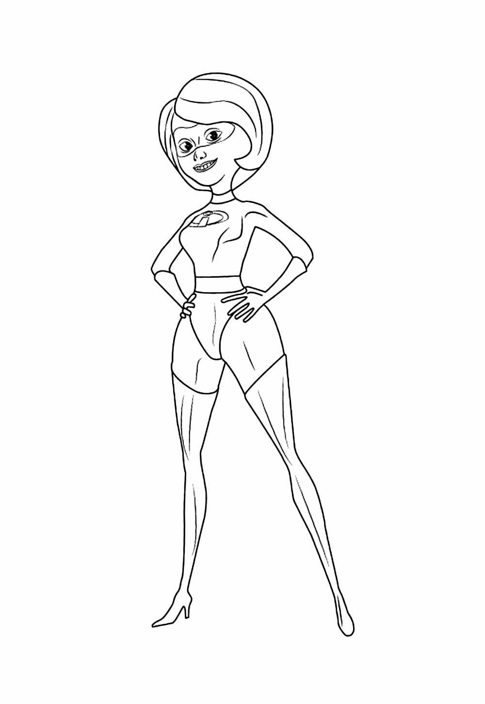 Desenho da Mulher-Elástico