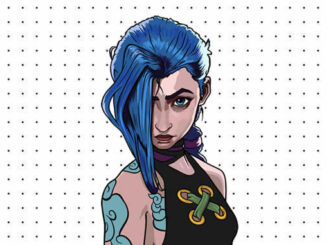 Desenhos de Jinx para colorir