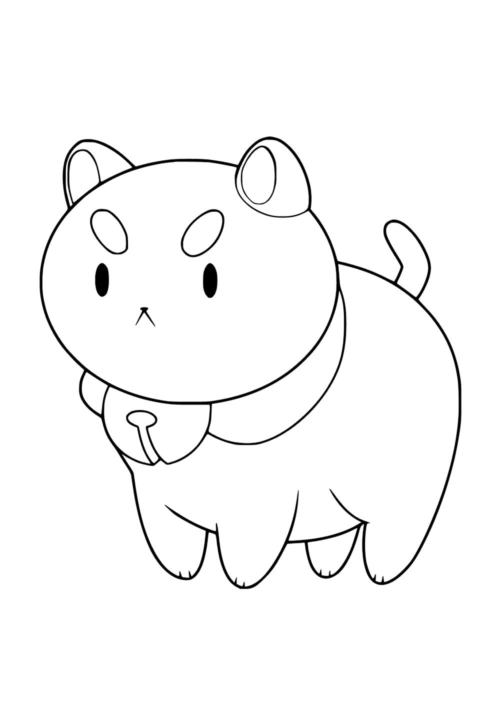 Gatiorrinho para colorir