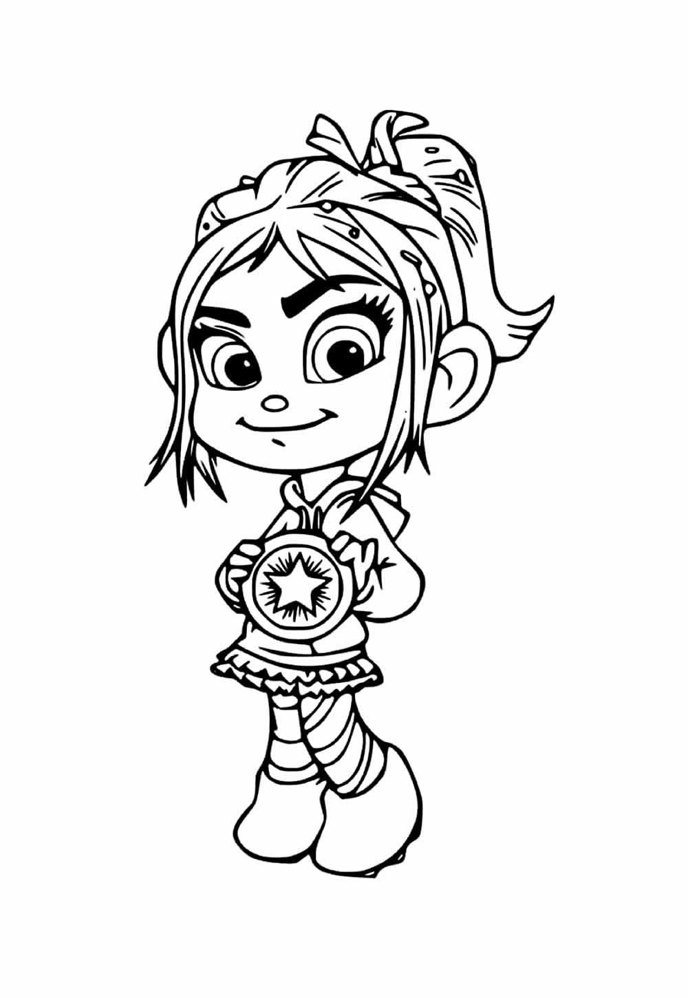 Desenho de Corrida Doce para colorir