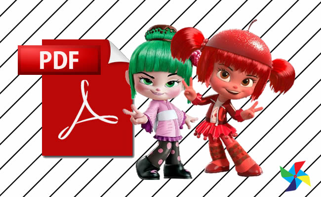 Desenhos de Corrida Doce em PDF