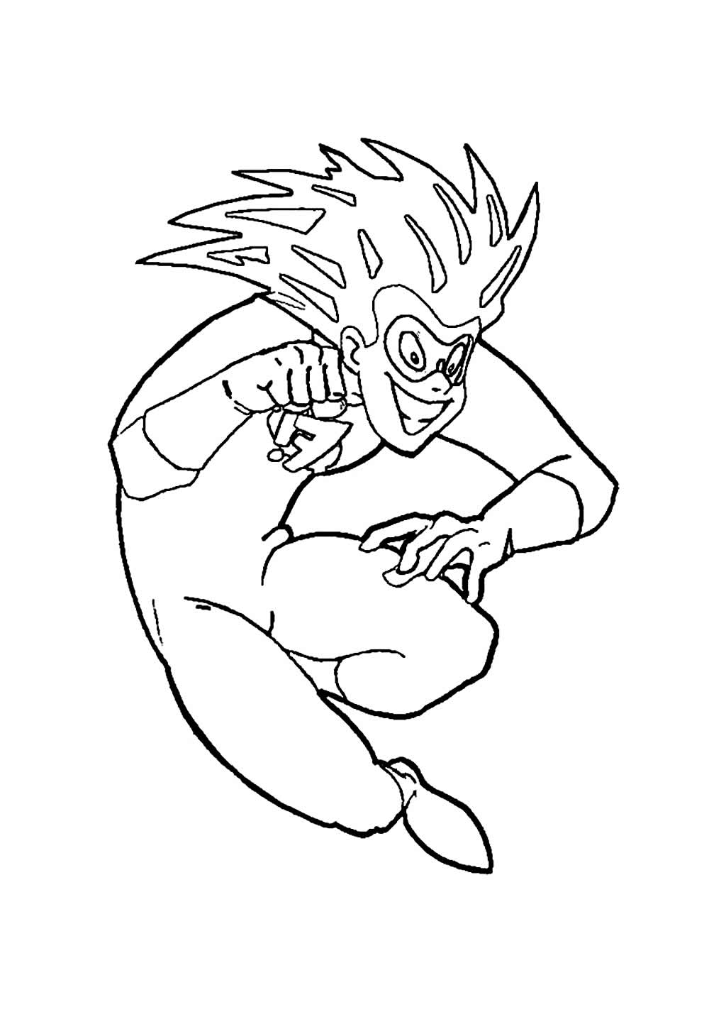 Desenho de Freakazoid